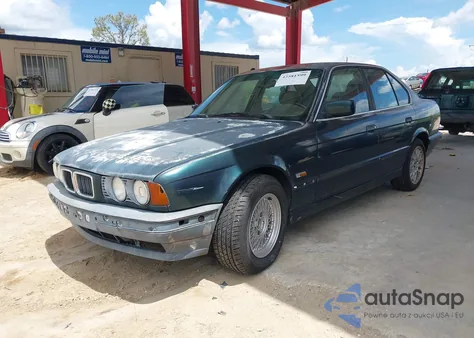1995 BMW 540 I Automatic из США, поврежденный, VIN WBAHE6326SGF31699